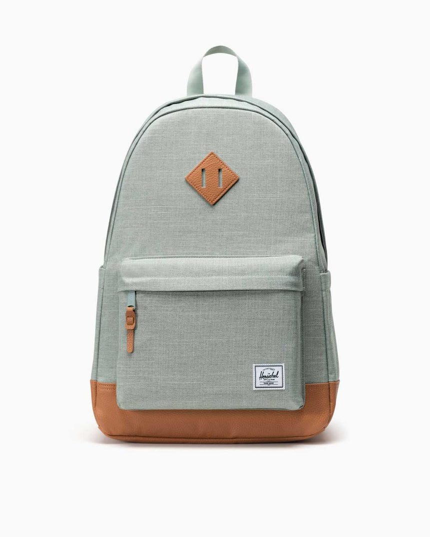 Herschel Heritage Backpack Sırt Çantası Icebrg Green Crosshtch/Natural