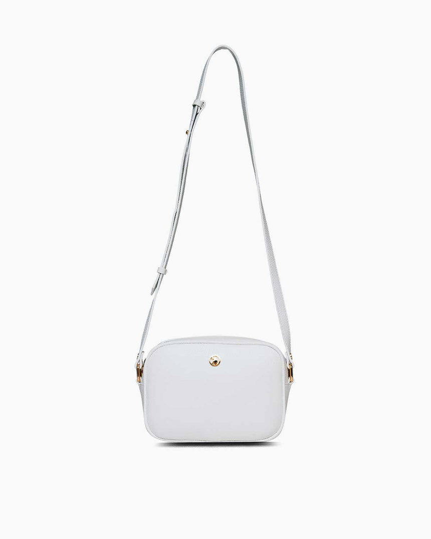 Us Polo Assn Logolu Omuz Çantası Beyaz