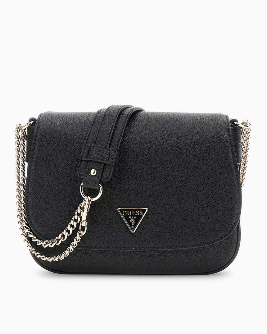 Guess Silvye Bucket Zincir Detaylı Omuz Çantası Black