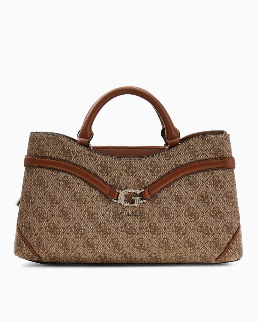 Guess Access Dea Girlfriend Kadın El Çantası Latte Logo