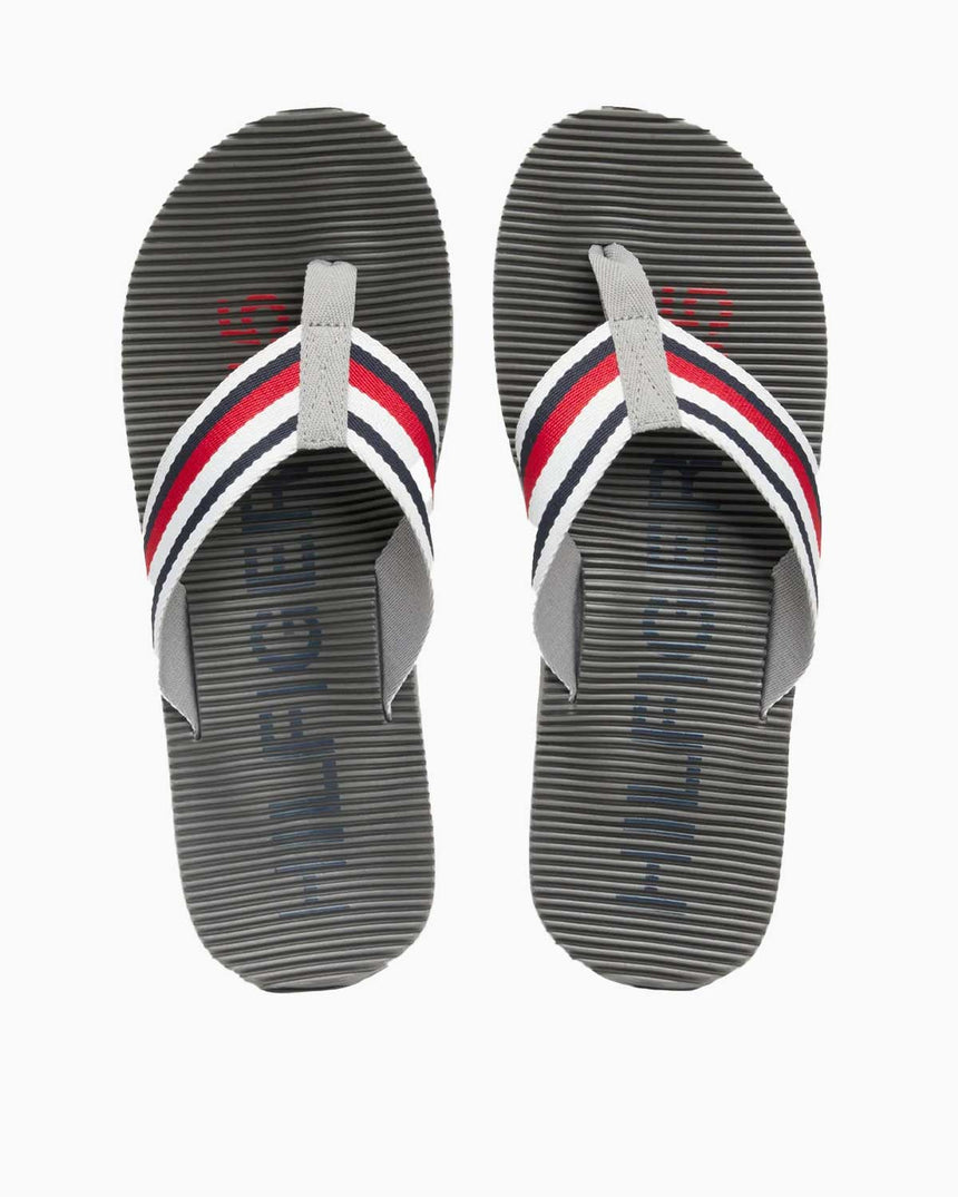 Tommy Hilfiger Massage Footbed Oly Beach Terlik Grey