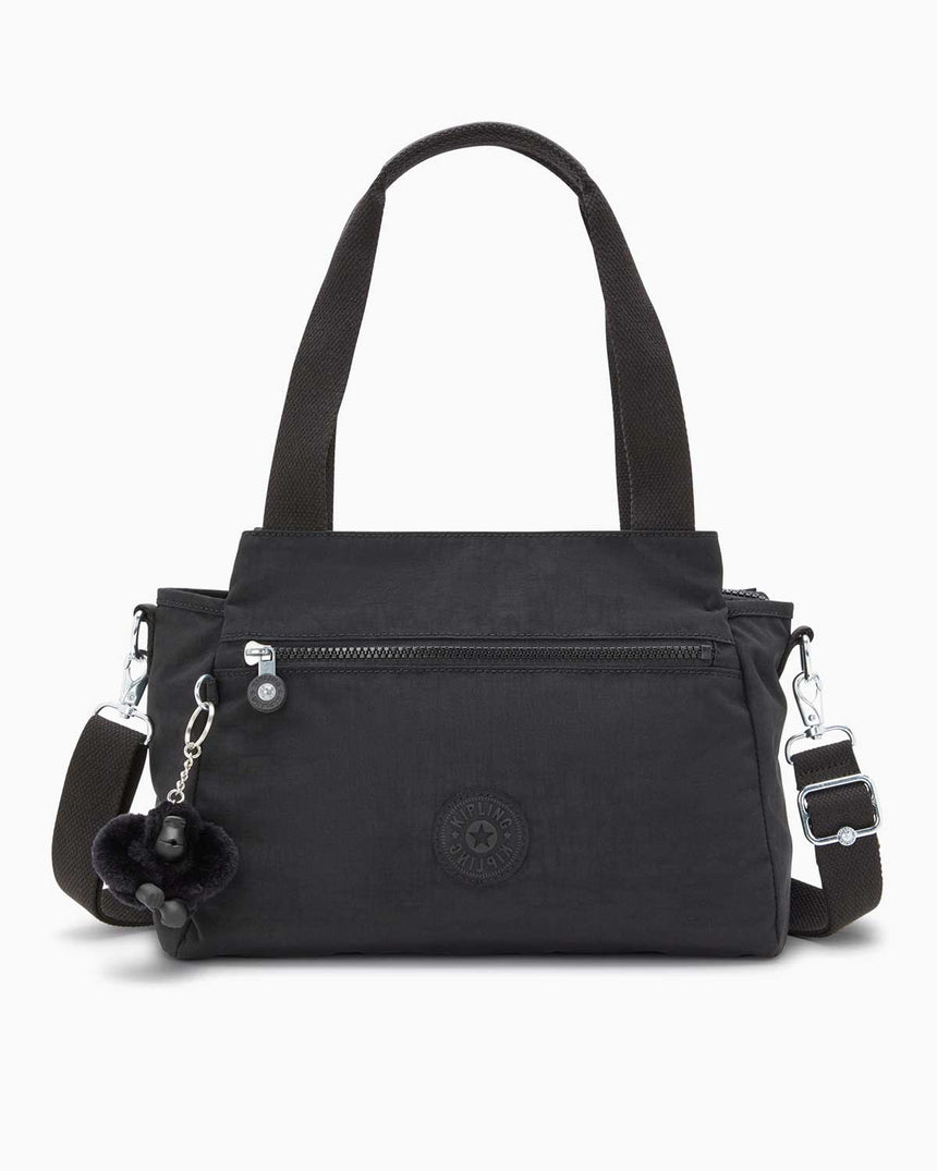 Kipling Elysia Basic Omuz Çantası Black Noir