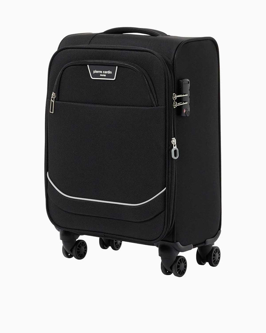 Pierre Cardin Kabin Boy Kumaş Valiz Siyah