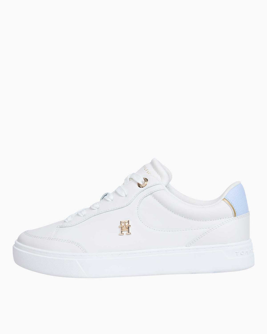 Tommy Hilfiger Chic Court Sneaker Ecru/Breezy Blue