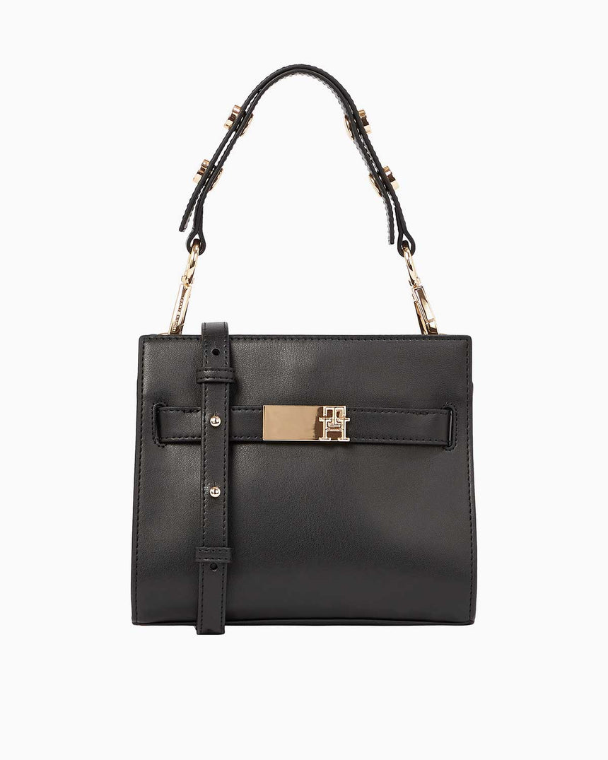 Tommy Hilfiger Heritage Mini Satchel El Çantası Black