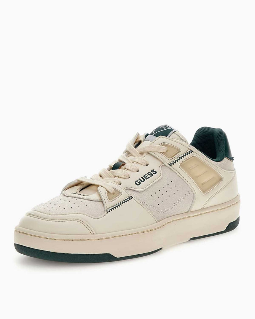 Guess Vincent Logolu Sneaker White - Green