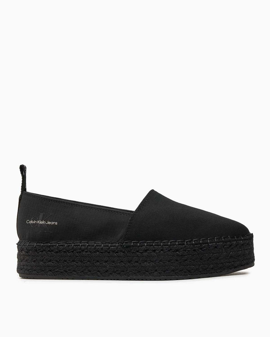 Calvin Klein Platform Espadrilles Ayakkabı Black