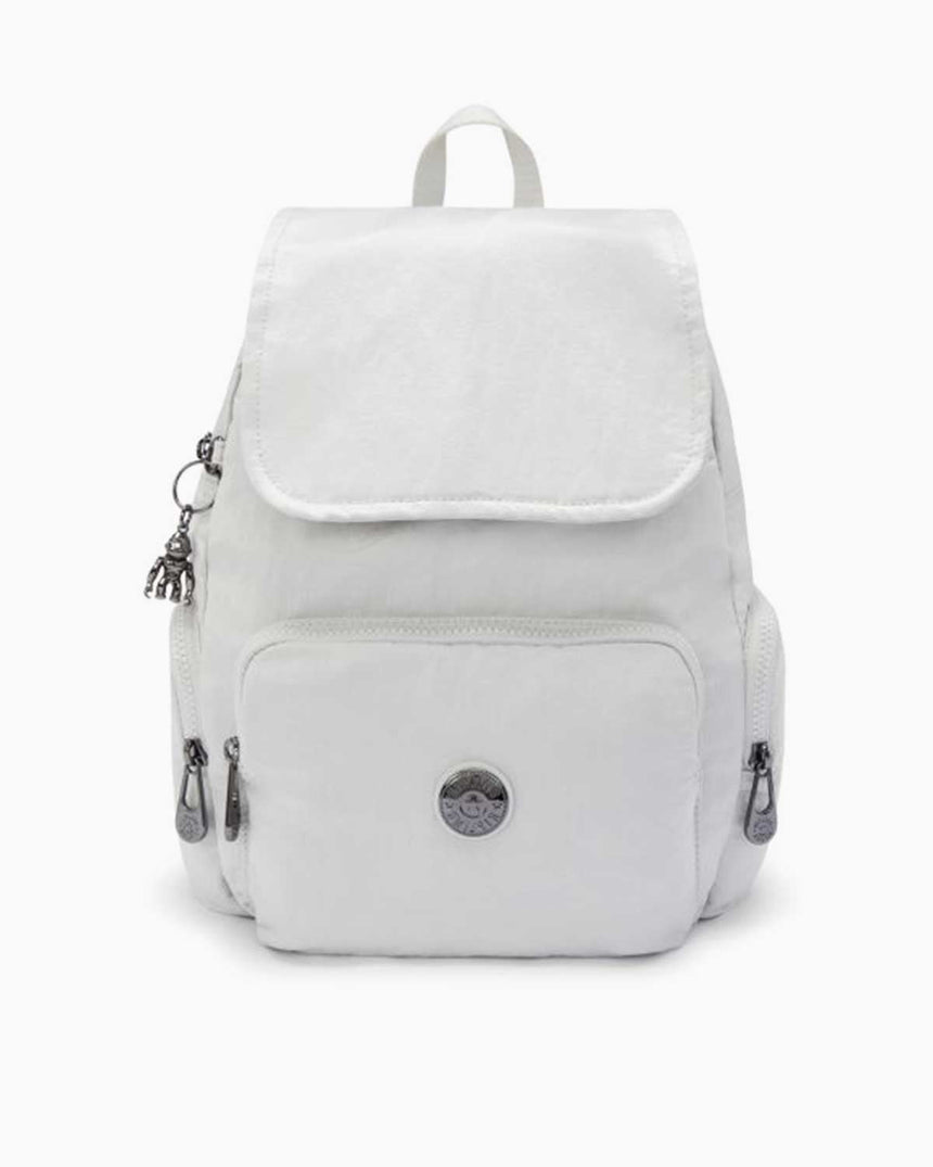 Kipling City Zip S Basic Elevated Sırt Çantası Silver Night