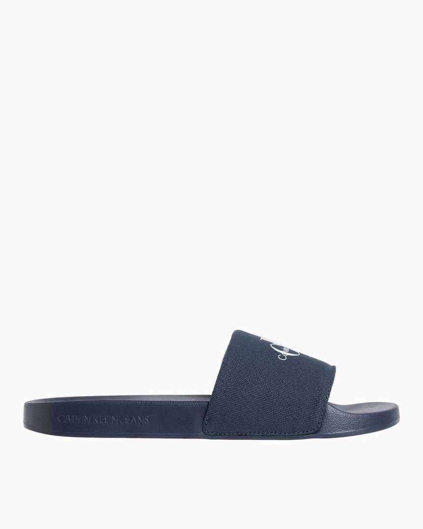 Calvin Klein Flip Flops Slides Terlik Triple Navy