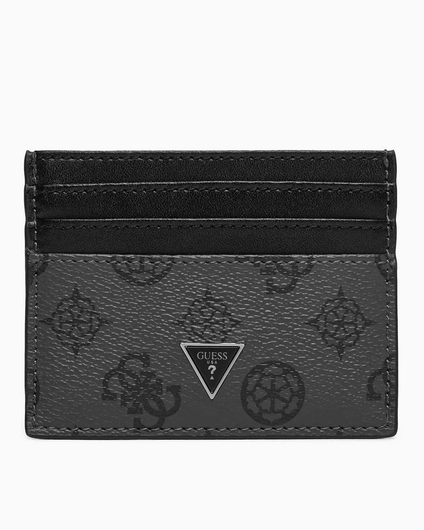 Guess Torino Card Case Kartlık Coal Black