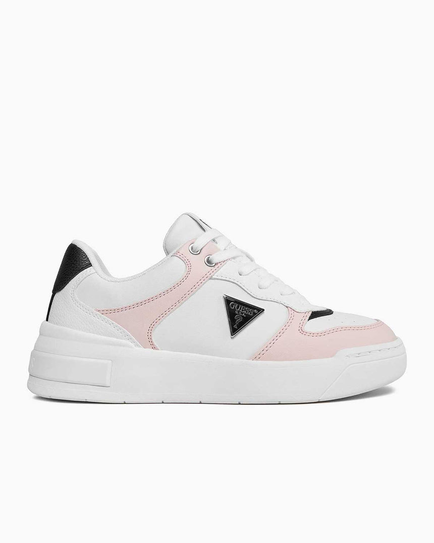 Guess Clarkz2 Logolu Sneaker White Lime/Peel