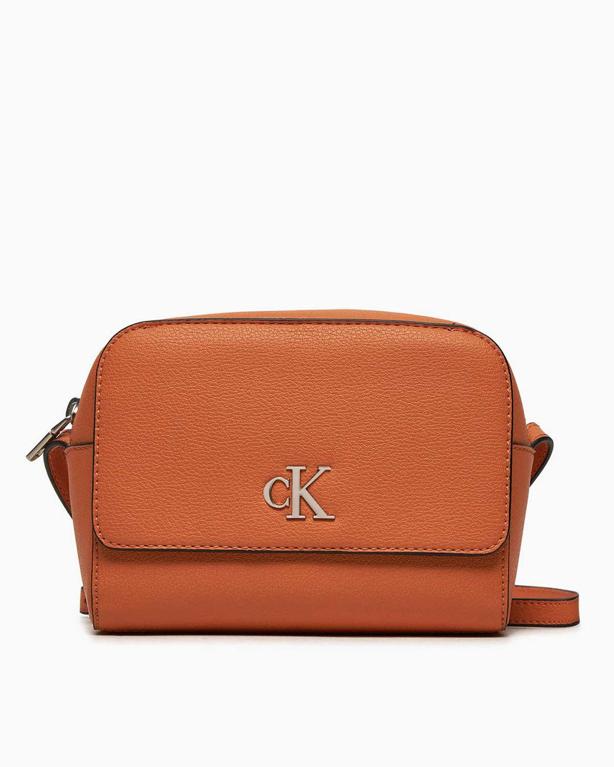 Calvin Klein Minimal Monogram Çapraz Askılı Çanta Brown