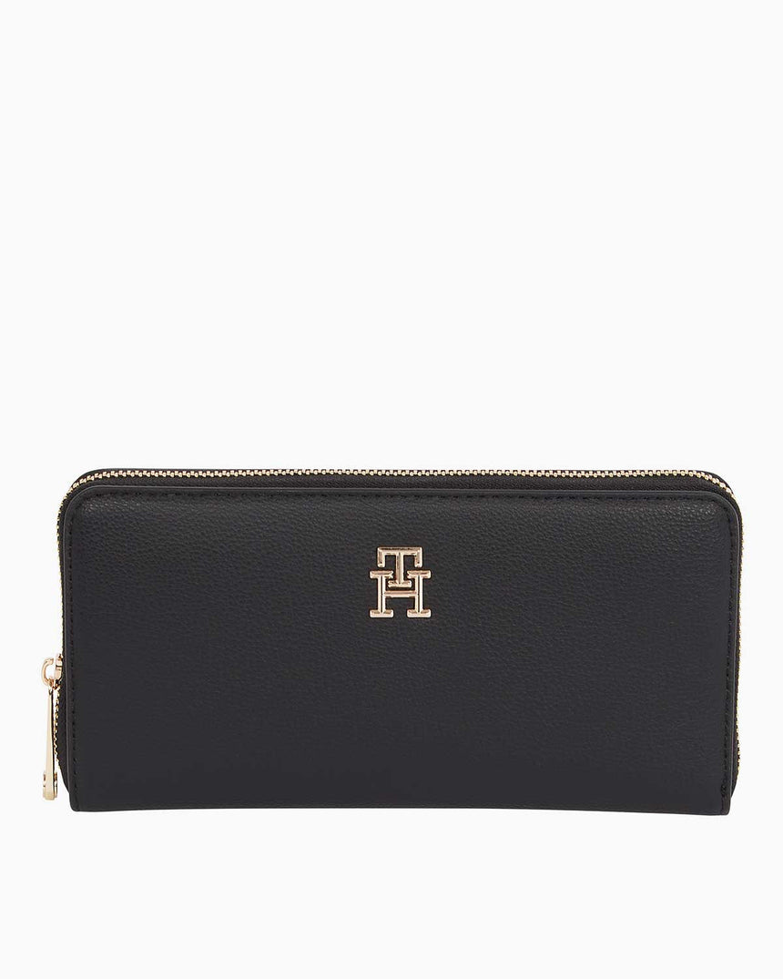 Tommy Hilfiger Soft Logotape Large Cüzdan Black