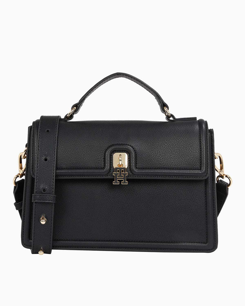 Tommy Hilfiger Eternity Mini Satchel El Çantası Black