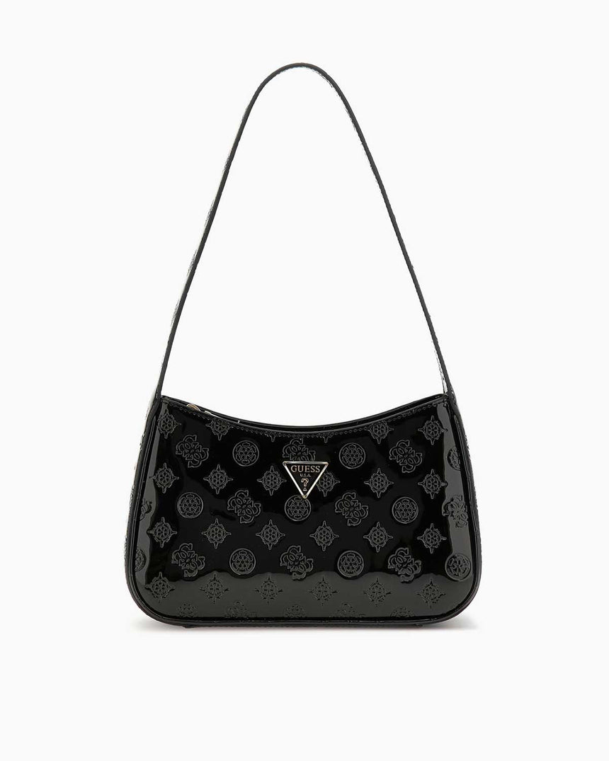 Guess Arnela Rugan Omuz Çantası Black Logo