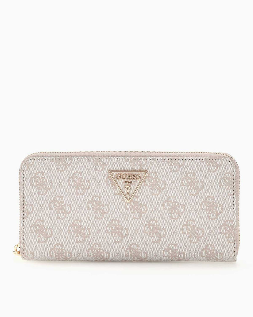 Guess Laurel Large Zip Around Cüzdan Blue Bonnet