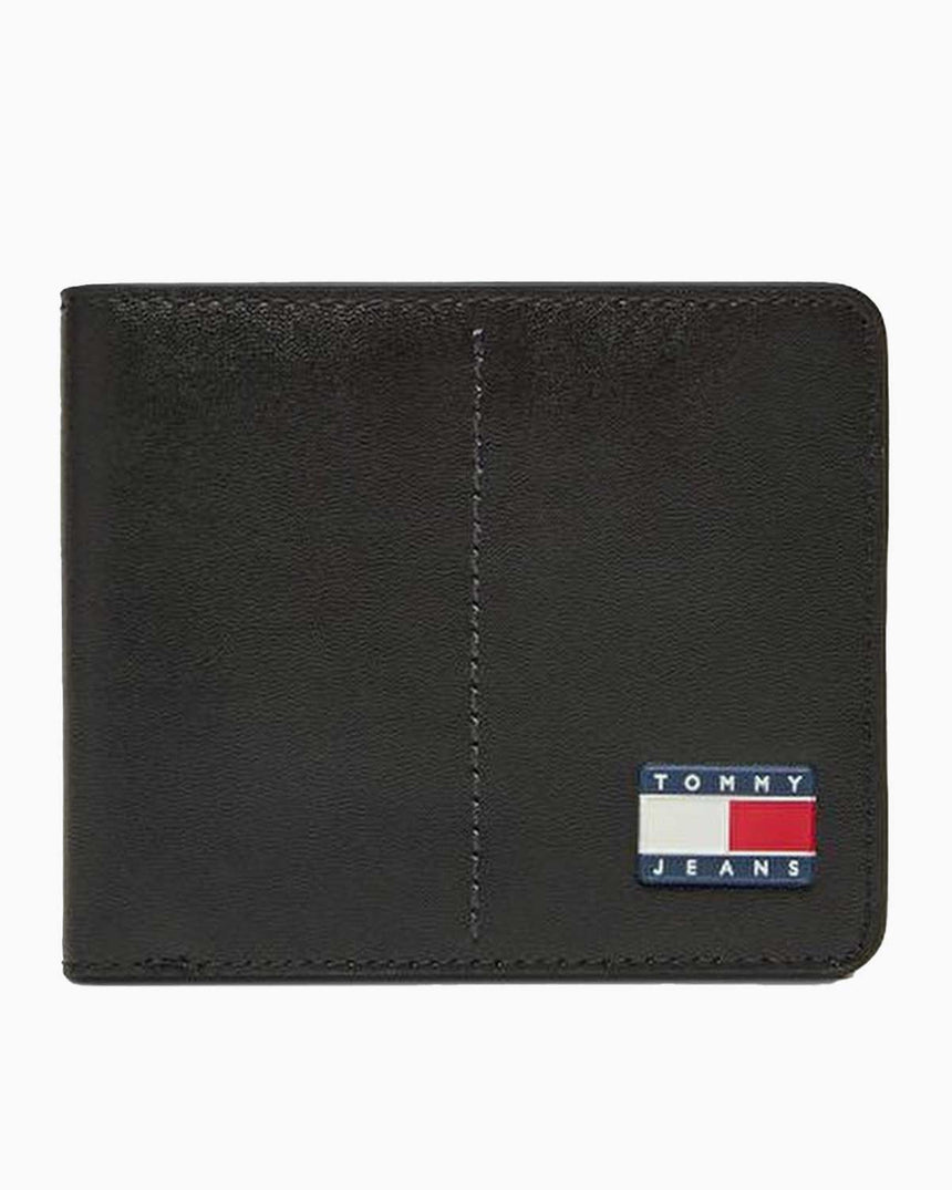 Tommy Hilfiger Heritage Kartlık Detaylı Erkek Cüzdan Black