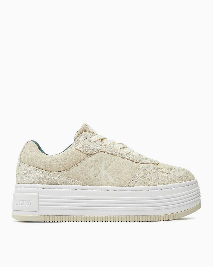 Calvin Klein Jeans Bolf Platform Lace Up Sneaker Creamy White/Eggshell