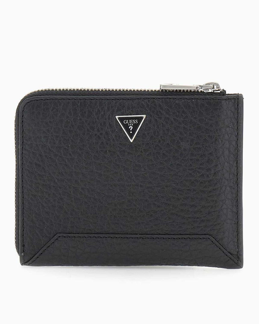 Guess Barcelona Zipper Holder Cüzdan Black