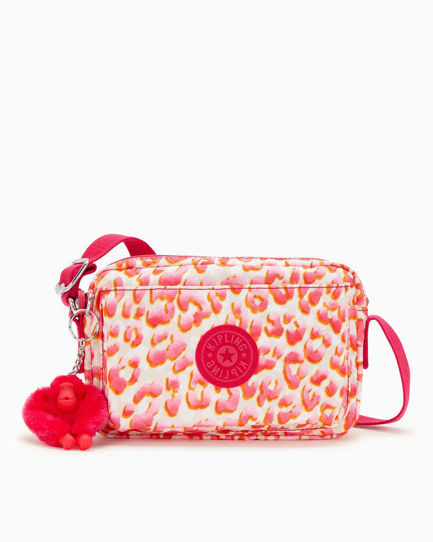 Kipling Abanu M Çapraz Askılı Kadın Çantası Latin Cheetah