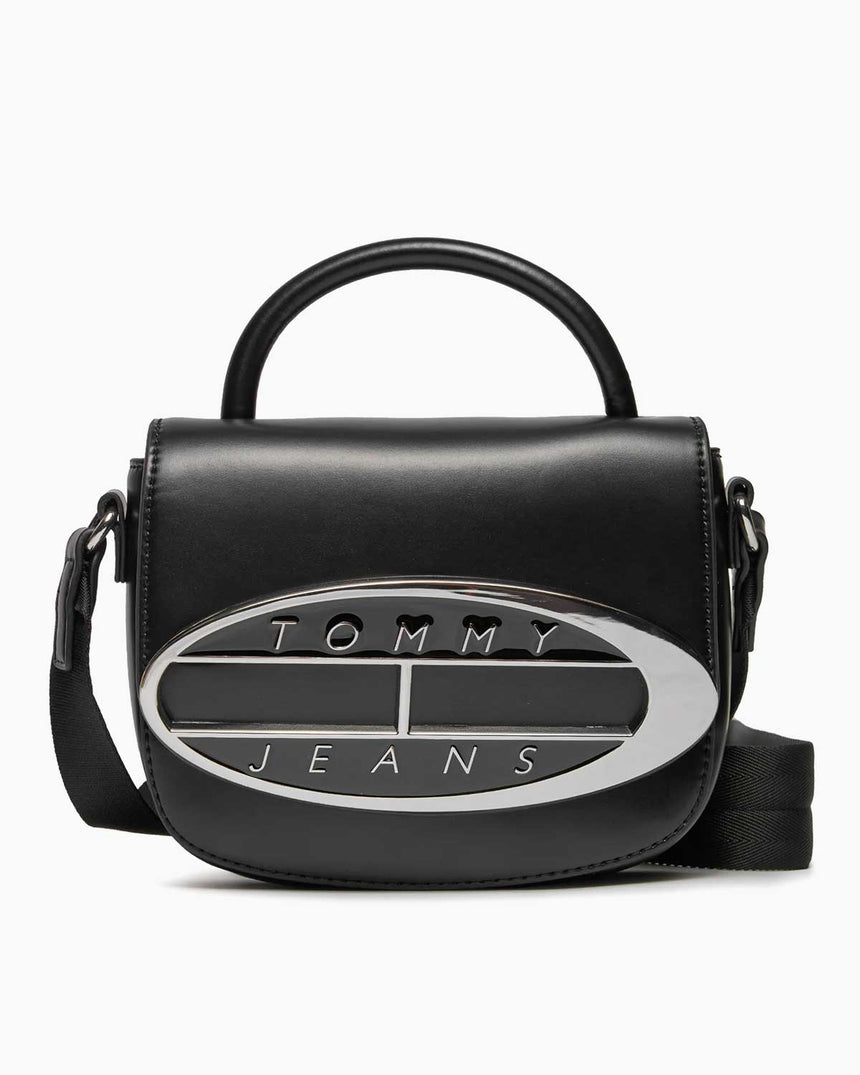 Tommy Hilfiger Origin Crossover Mini Çapraz Askılı Çanta Black