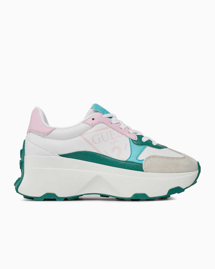 Guess Logolu Kalın Tabanlı Sneaker