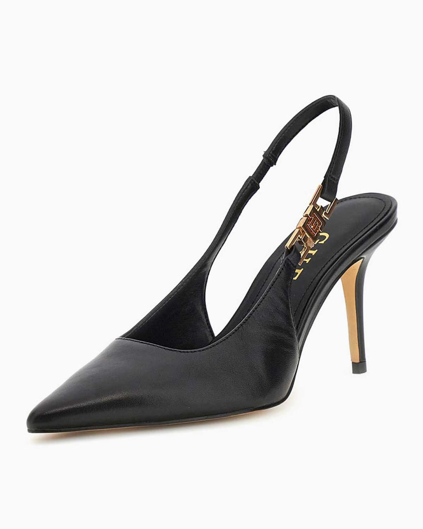 Guess Nassha3 Logolu Stiletto Black