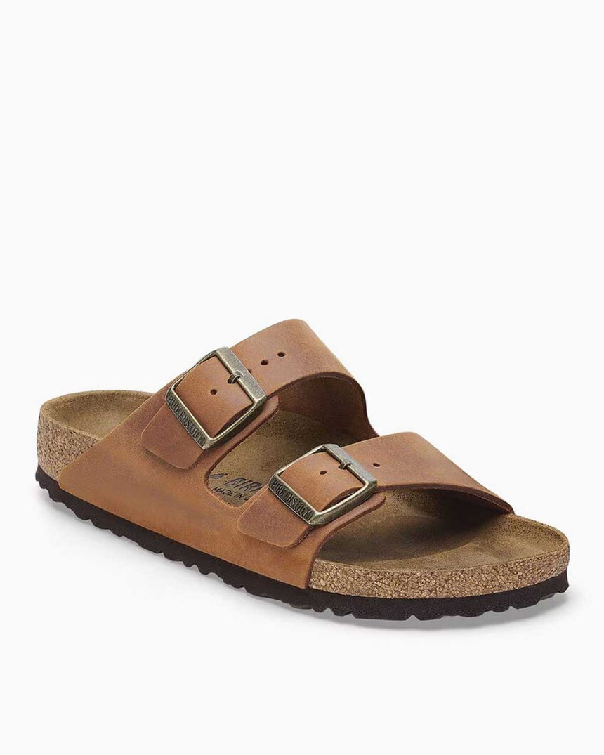 Birkenstock Arizona Leoi Terlik Cognac
