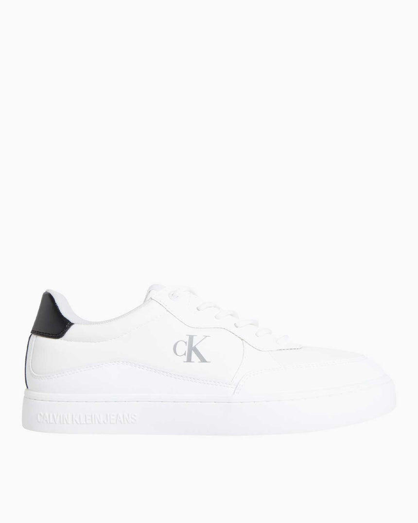 Calvin Klein Classic Cupsole Tech Ripstop Sneaker Bright White/Black