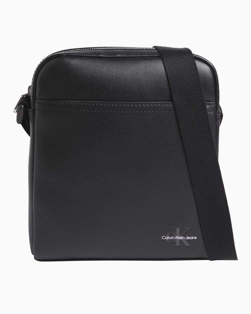 Calvin Klein Monogram Soft Reporter Çapraz Askılı Çanta Black