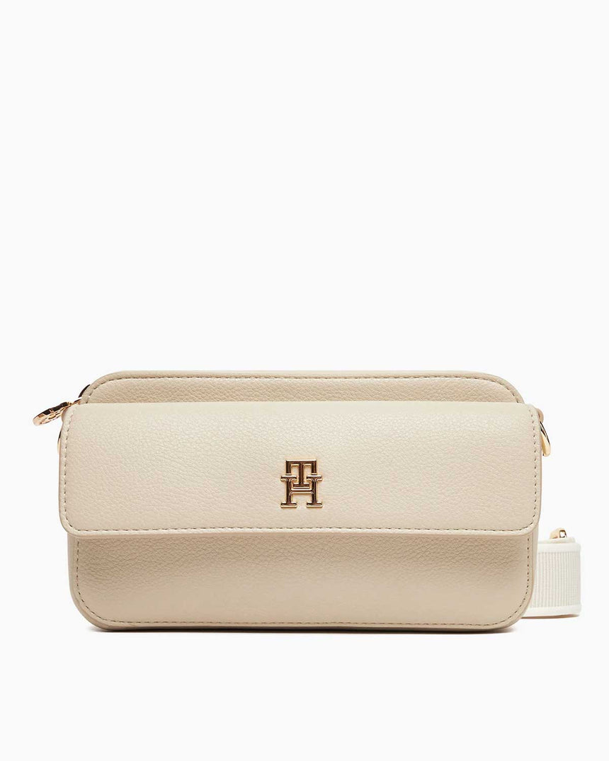 Tommy Hilfiger Distinct Kadın Kamera Çantası Classic Beige