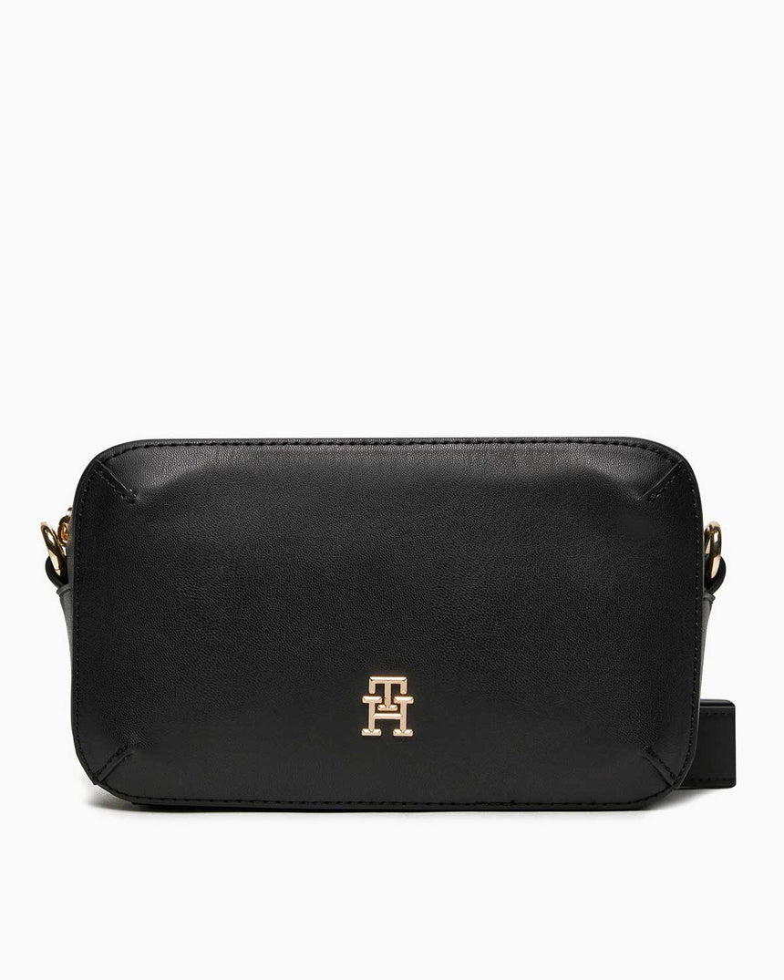 Tommy Hilfiger Chic Logolu Camera Bag Black