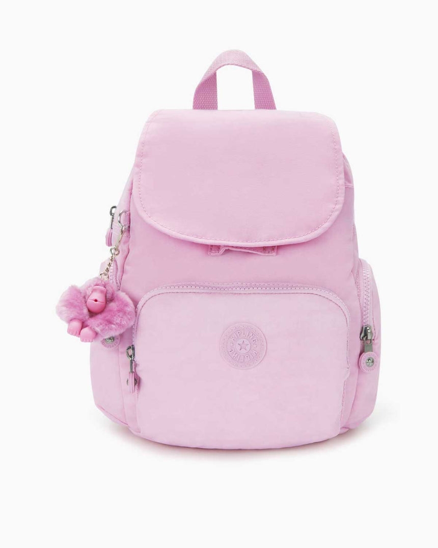 Kipling City Zip Mini Basic Sırt Çantası Blooming Pink