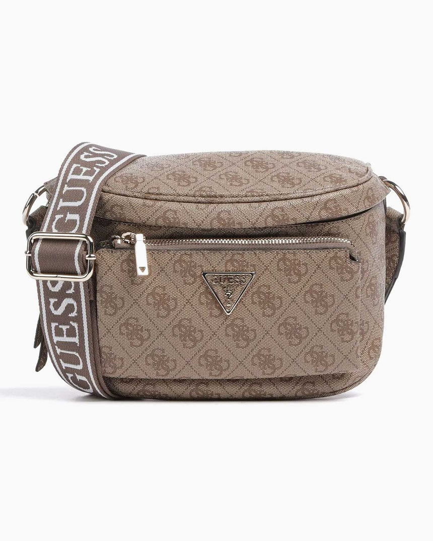 Guess Power Play Mini Body Bag Latte Logo