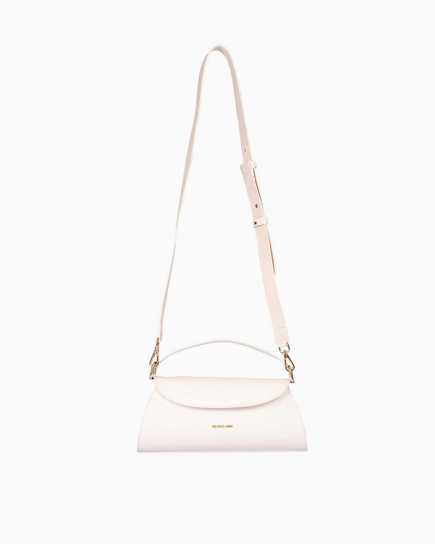 Us Polo Assn Mıknatıs Kapaklı El Çantası Beyaz