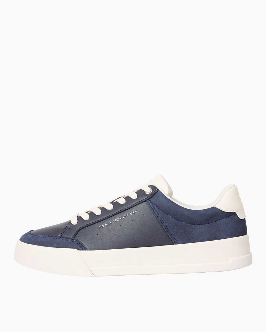 Tommy Hilfiger Court Logolu Sneaker Space Blue