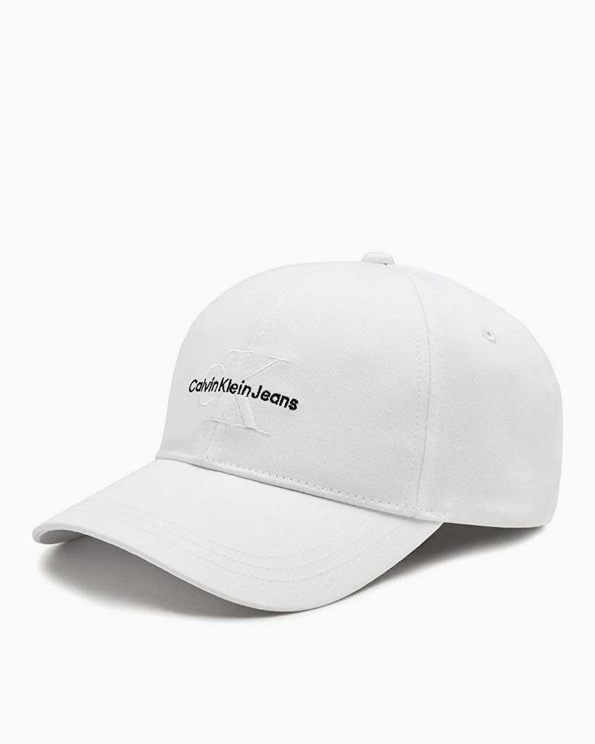 Calvin Klein Mono Logo Şapka Bright White
