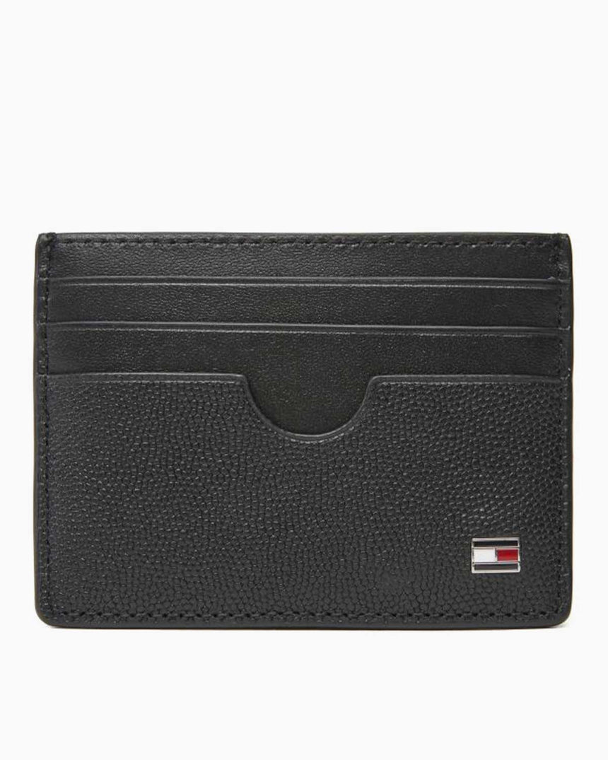 Tommy Hilfiger Bayrak Logolu Erkek Kartlık Black