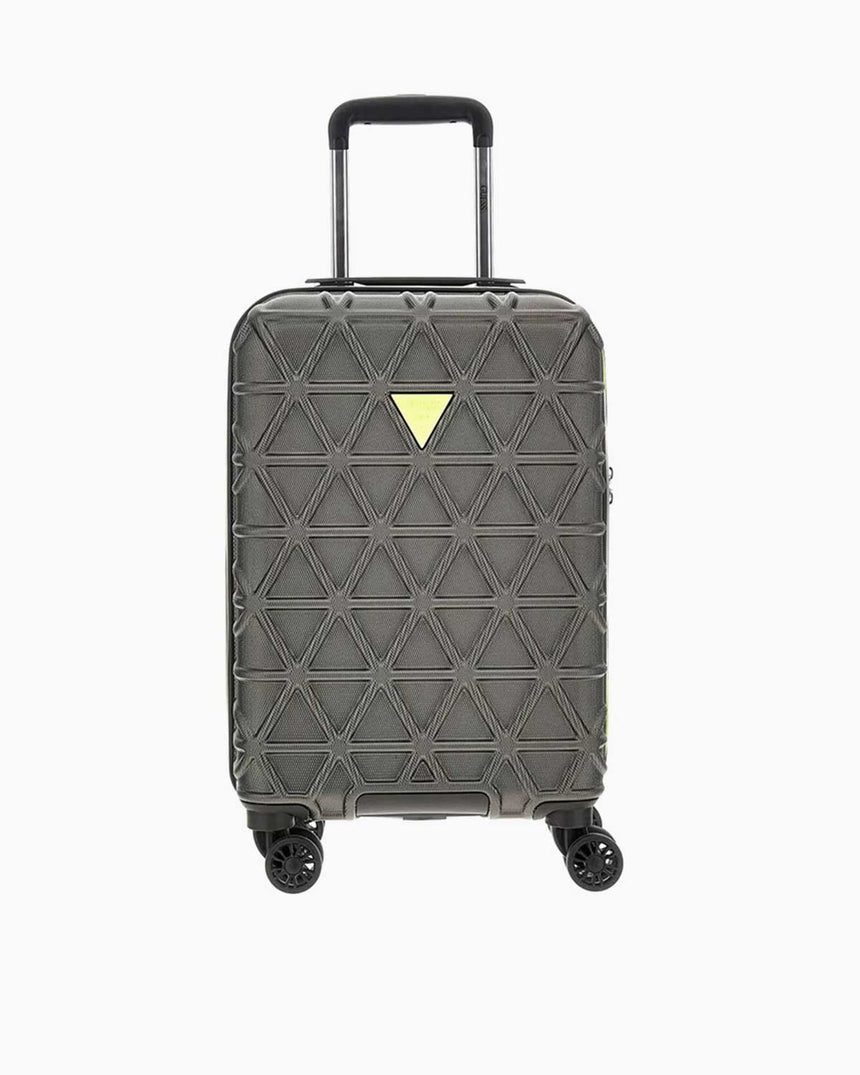Guess Le Disko 18 In 8-Whe Travel Kabin Boy Valiz Gunmetal
