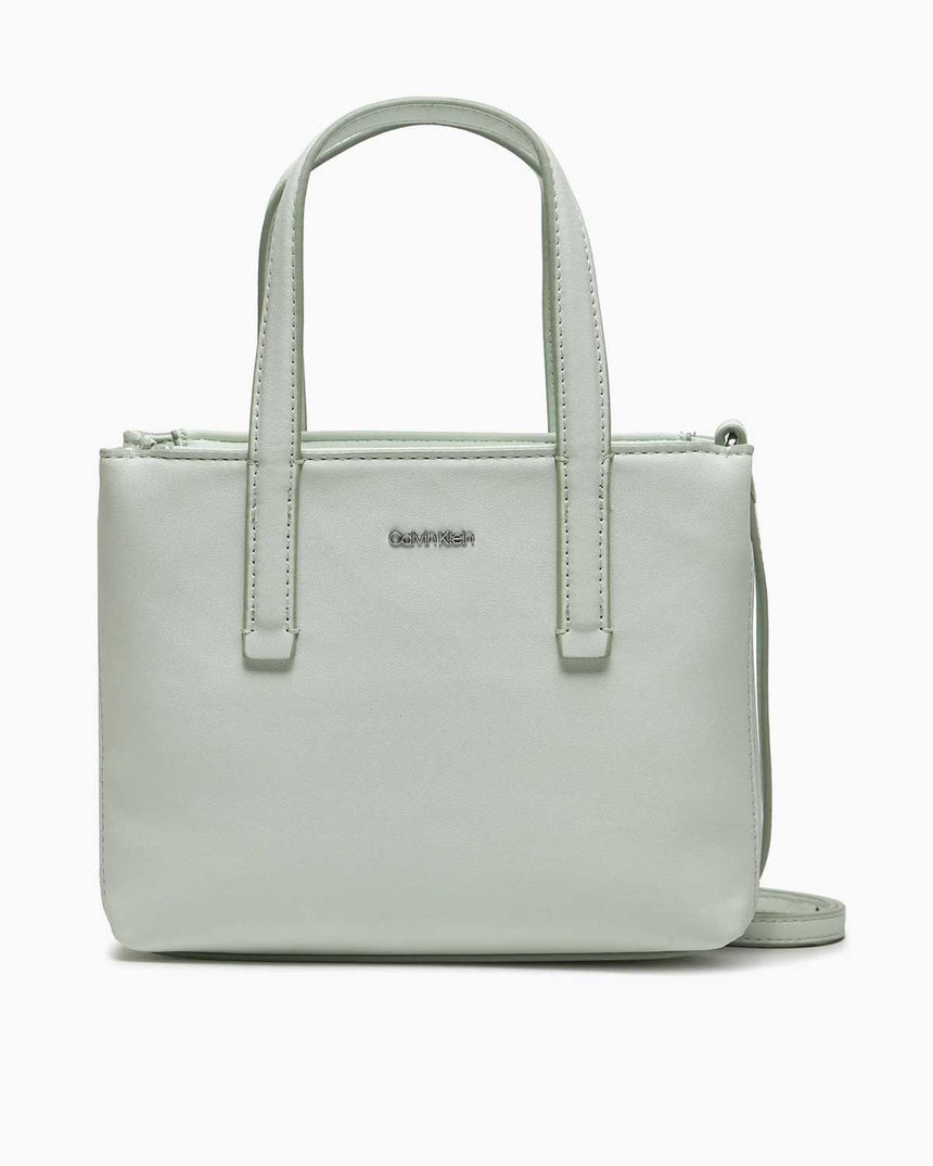 Calvin Klein Must Mini Tote El Çantası Milky Green