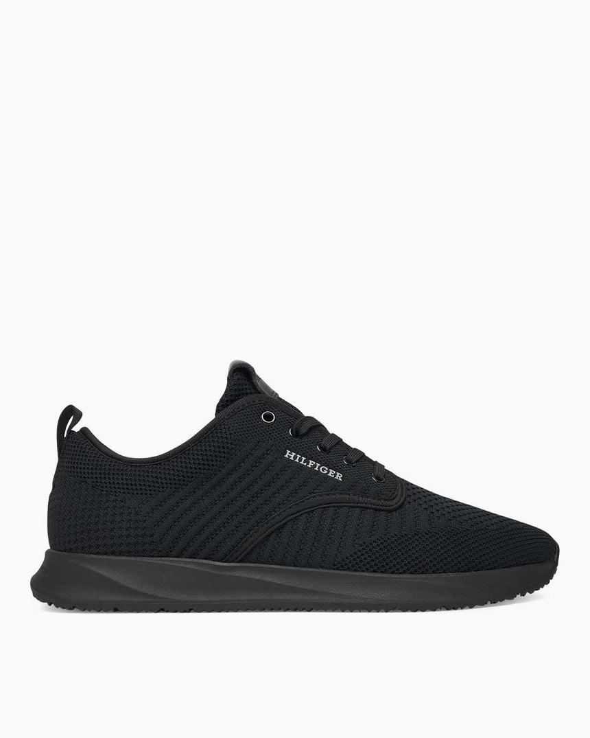 Tommy Hilfiger Newport 3D Premium Örgü Erkek Sneaker Black