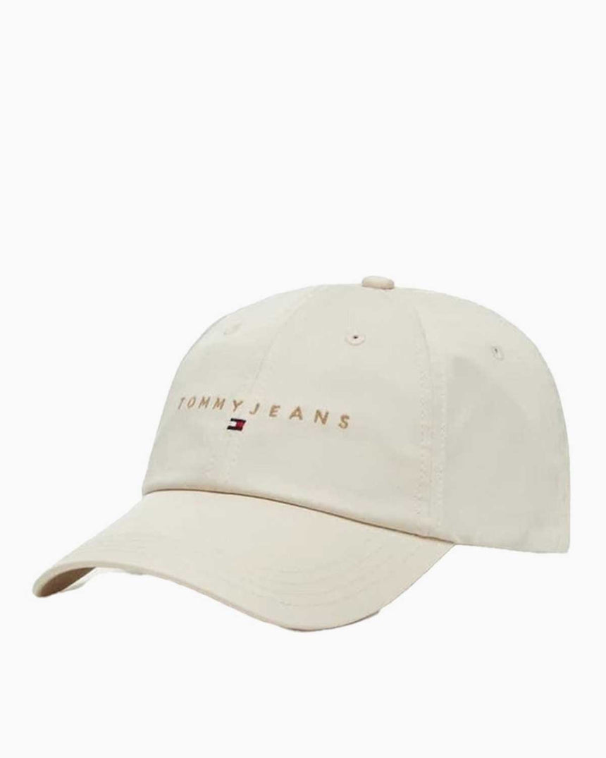 Tommy Hilfiger Linear Logolu Şapka Newsprint