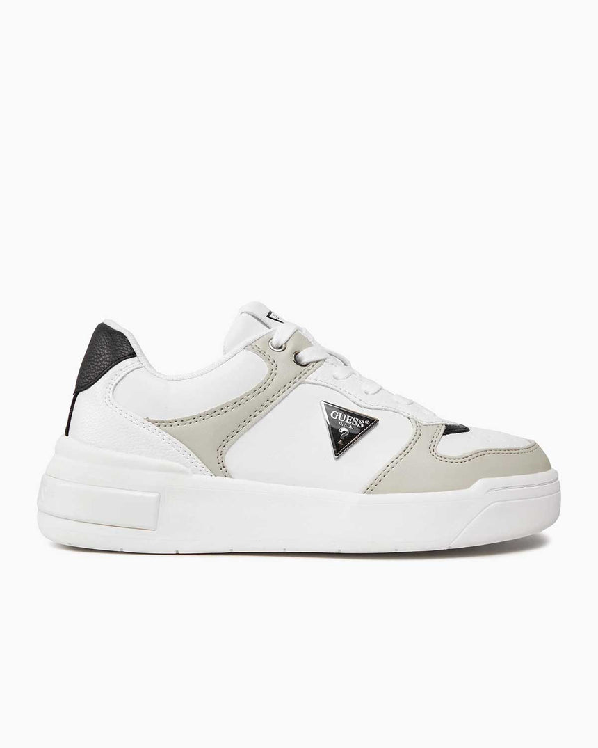 Guess Clarkz2 Logolu Sneaker White Grey