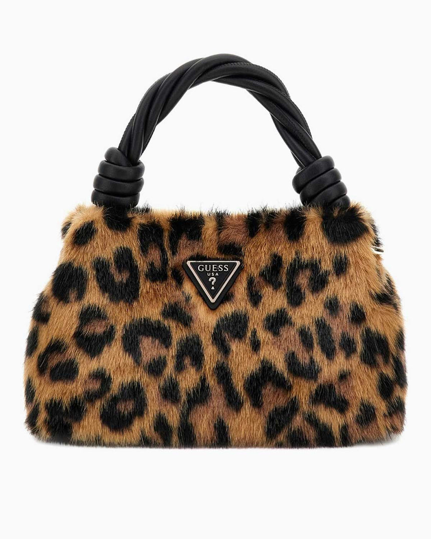 Guess Shaida Kadın Çapraz Askılı Çanta Leopard