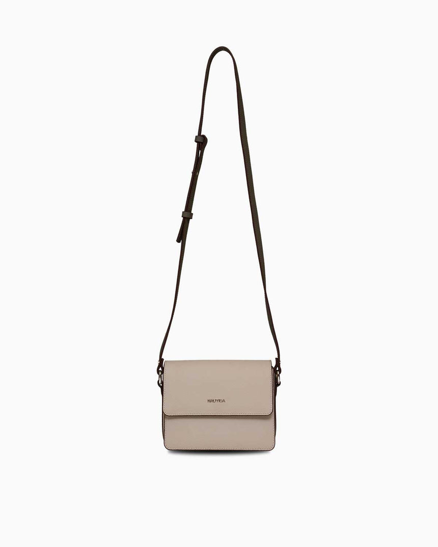 Nautica Mıknatıs Kapaklı Çapraz Askılı Çanta Taş