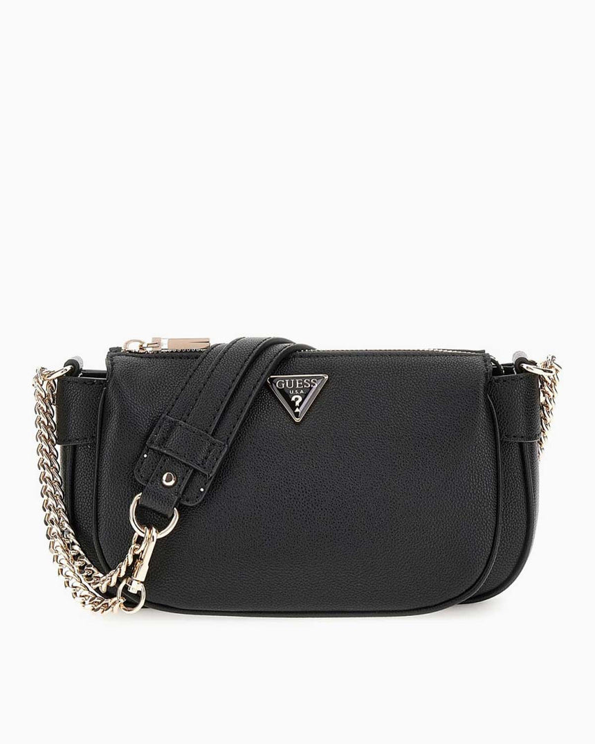 Guess Silvye Bucket Zincir Detaylı Omuz Çantası Black