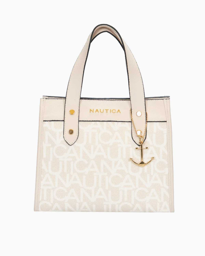 Nautica Çapraz Askılı Çanta Krem