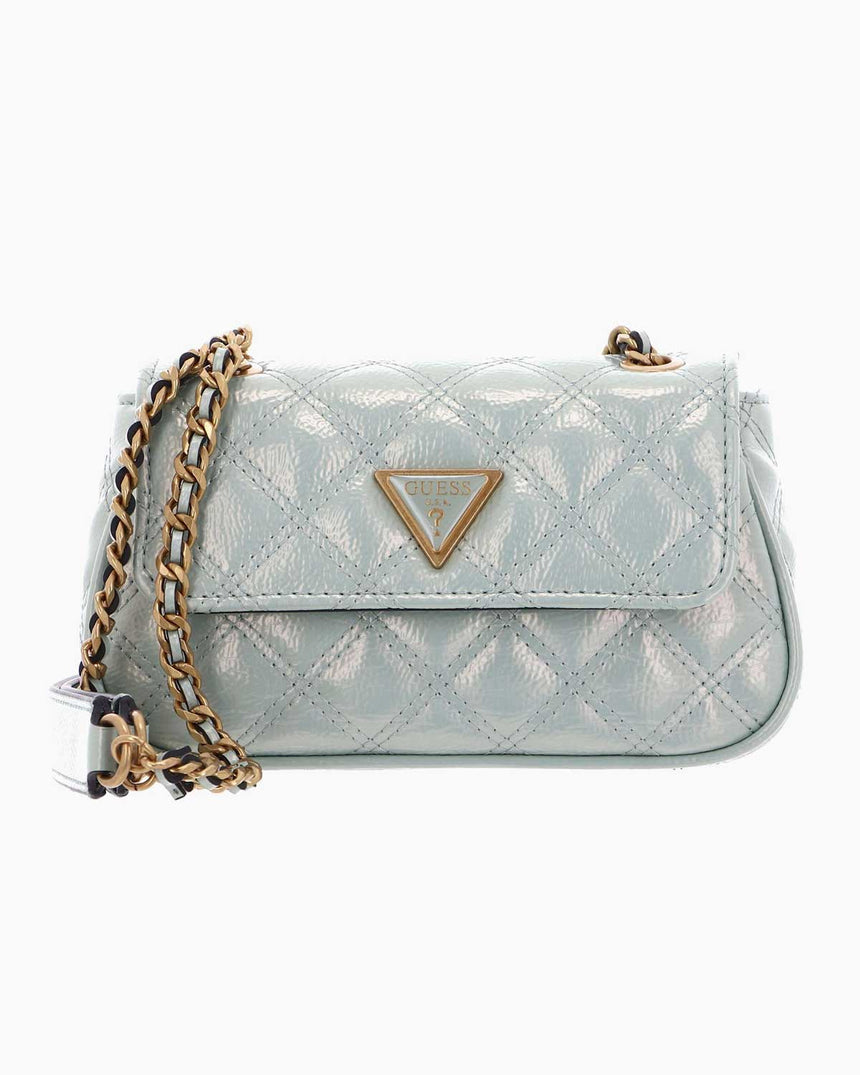 Guess Giully Mini Kapitone Çapraz Askılı Çantası Mint