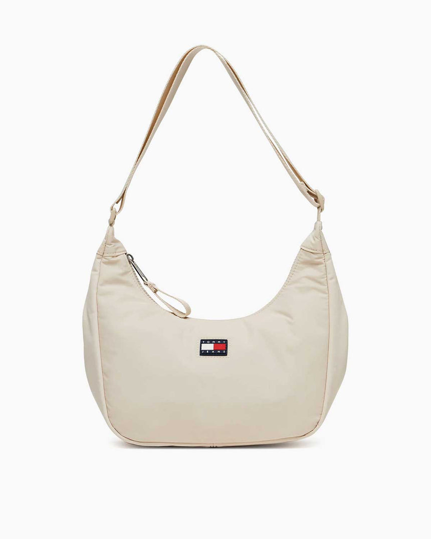Tommy Hilfiger X-Body Şehirli Kadıın Omuz Çantası Newsprint