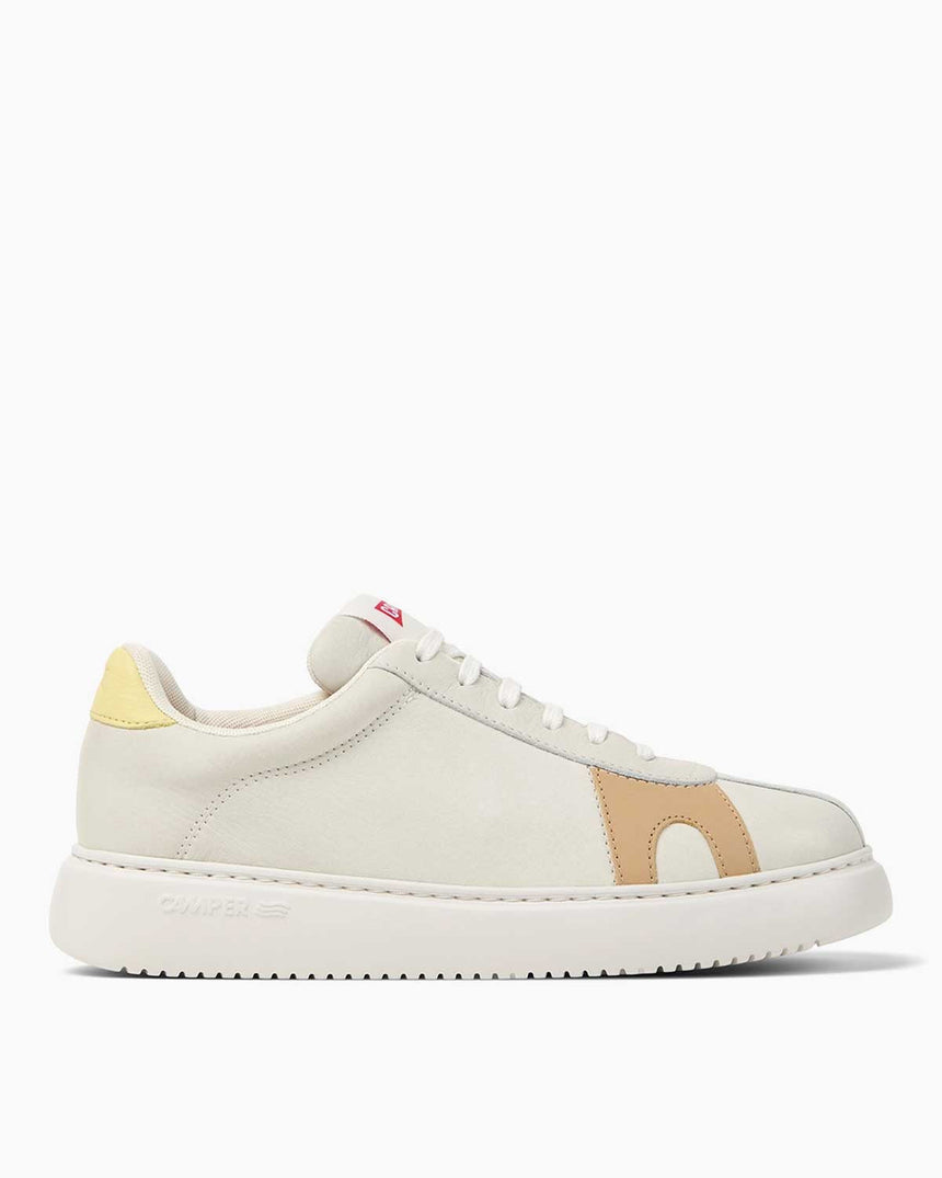 Camper Hakiki Deri Twins Runner Sneaker Beyaz